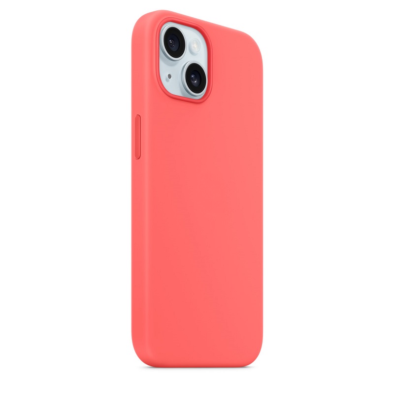 Чехол Screen Geeks Magsafe Silicone Case Iphone 15 [Guava]