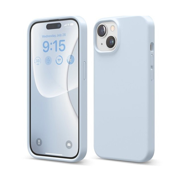 Husa Screen Geeks Magsafe Silicone Case Iphone 15 [Soft-Mint]