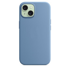 Husa Screen Geeks Magsafe Silicone Case Iphone 15 [Winter-Blue]
