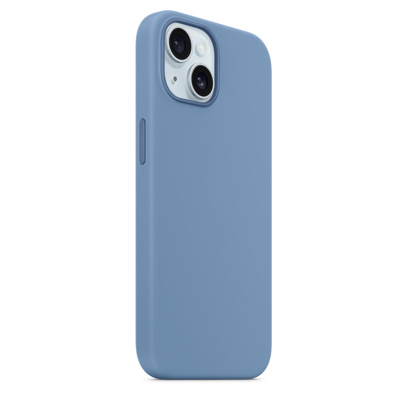 Husa Screen Geeks Magsafe Silicone Case Iphone 15 [Winter-Blue]