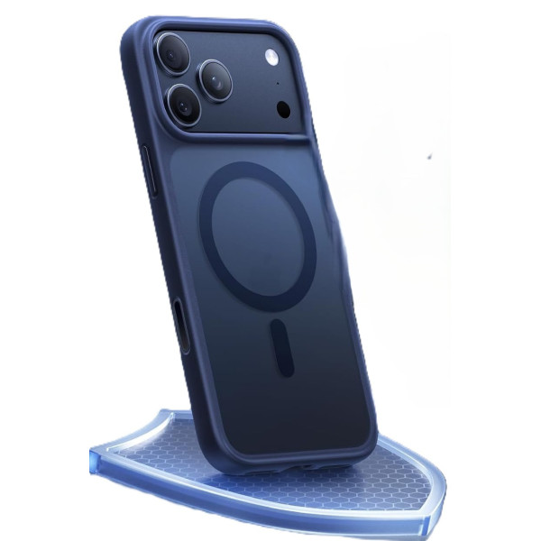 Husa Screen Geeks Magsafe+Lens Iphone 17 Pro [Blue]