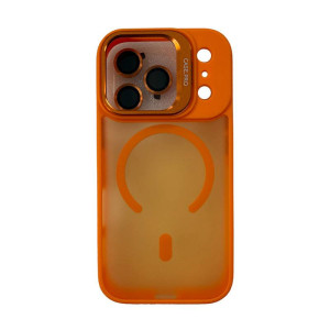 Husa Screen Geeks Magsafe+Lens Iphone 17 Pro [orange]