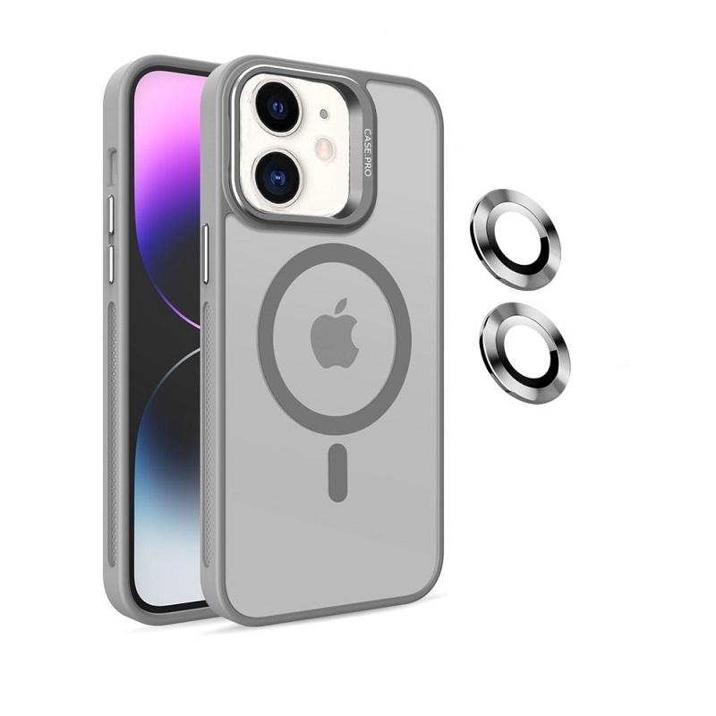 Чехол Screen Geeks Magsafe+Lens Iphone 11 [Grey]