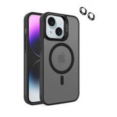 Husa Screen Geeks Magsafe+Lens Iphone 15 [Black]