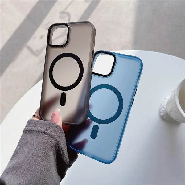 Husa Screen Geeks Matt MagSafe iPhone 11 [Transparent]