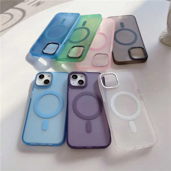 Husa Screen Geeks Matt MagSafe iPhone 11 [Transparent]