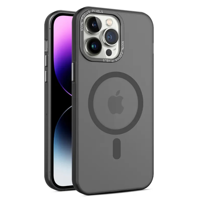 Husa Screen Geeks Matt MagSafe iPhone 13 Pro Max [Black]