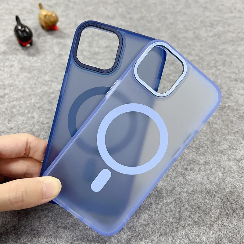 Чехол Screen Geeks Matt MagSafe iPhone 15 Pro Max [Transparent]