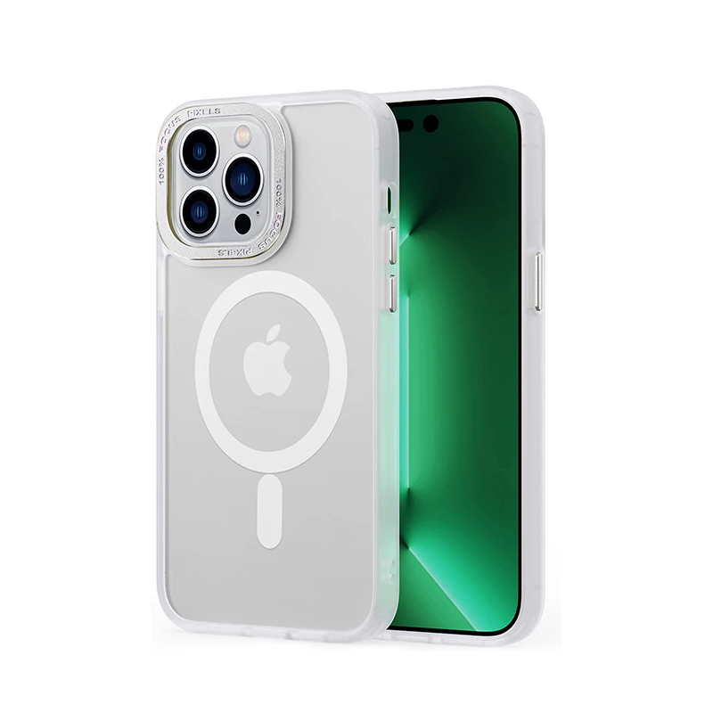 Husa Screen Geeks Matt MagSafe iPhone 15 Pro [Transparent]