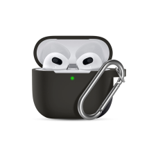 Husa Screen Geeks Silicone Bumper For AirPods 3 [Black]