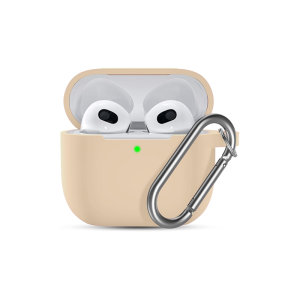 Husa Screen Geeks Silicone Bumper For AirPods 3 [Pink-Sand]