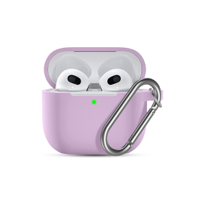 Husa Screen Geeks Silicone Bumper For AirPods 3 [Purple]