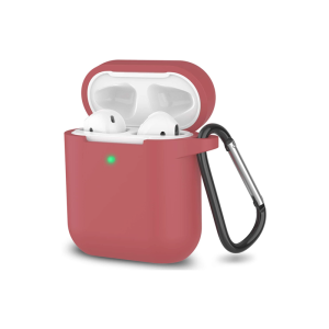 Чехол Screen Geeks Silicone Bumper For AirPods [Crimson]