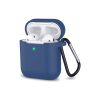 Husa Screen Geeks Silicone Bumper For AirPods [Dark-Blue]