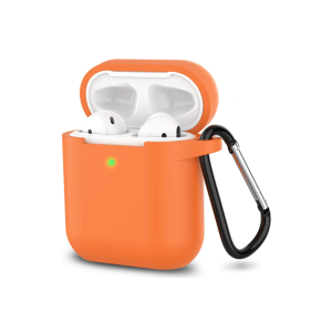 Husa Screen Geeks Silicone Bumper For AirPods [Nectarine]