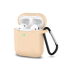 Husa Screen Geeks Silicone Bumper For AirPods [Pink-Sand]