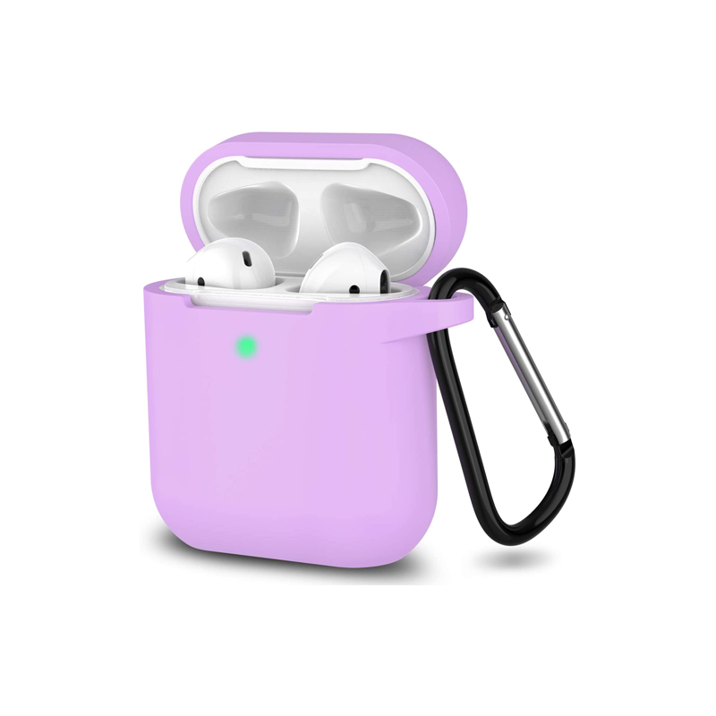 Husa Screen Geeks Silicone Bumper For AirPods [Purple]