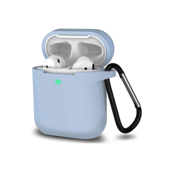 Husa Screen Geeks Silicone Bumper For AirPods [Sky-Blue]