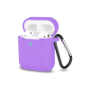 Husa Screen Geeks Silicone Bumper For AirPods [Violet]