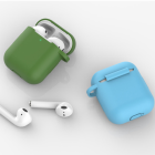 Husa Screen Geeks Silicone Bumper For AirPods [White]