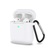 Husa Screen Geeks Silicone Bumper For AirPods [White]