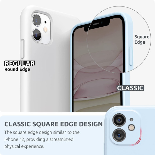 Husa Screen Geeks Soft Touch Apple iPhone 11 [Light Blue]