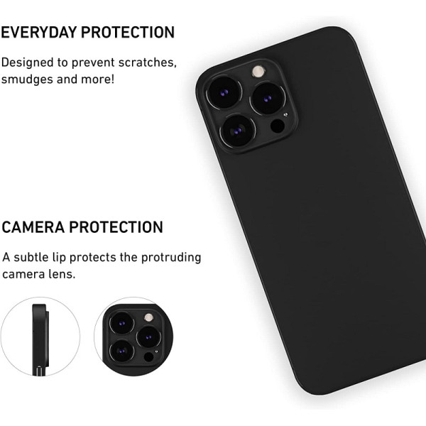 Husa Screen Geeks Soft Touch Apple iPhone 13 Pro [Black]