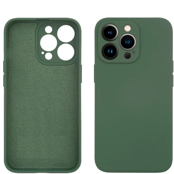 Husa Screen Geeks Soft Touch Apple iPhone 13 Pro [Dark Green]