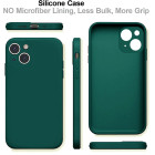 Чехол Screen Geeks Soft Touch Apple iPhone 13 [Dark Green]