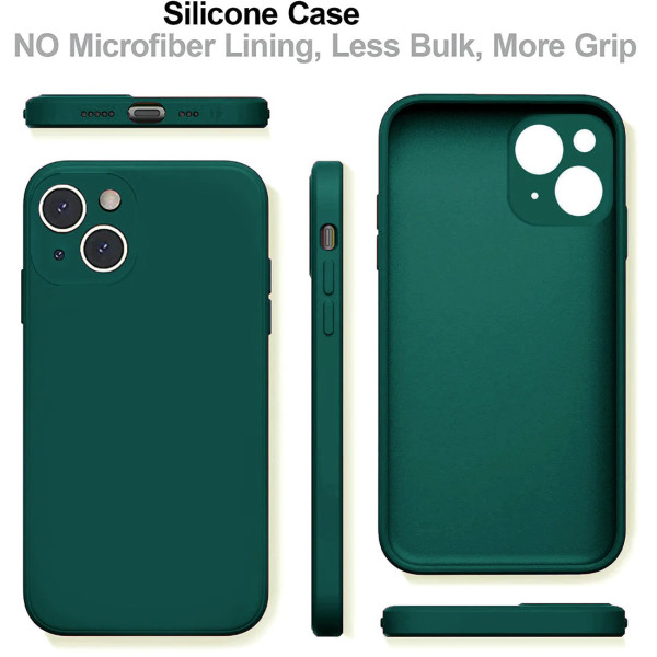 Husa Screen Geeks Soft Touch Apple iPhone 13 [Dark Green]
