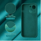 Чехол Screen Geeks Soft Touch Apple iPhone 13 [Dark Green]