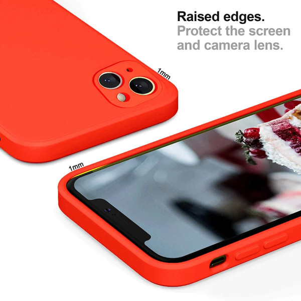 Husa Screen Geeks Soft Touch Apple iPhone 13 [Red]