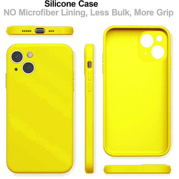 Husa Screen Geeks Soft Touch Apple iPhone 13 [Yellow]