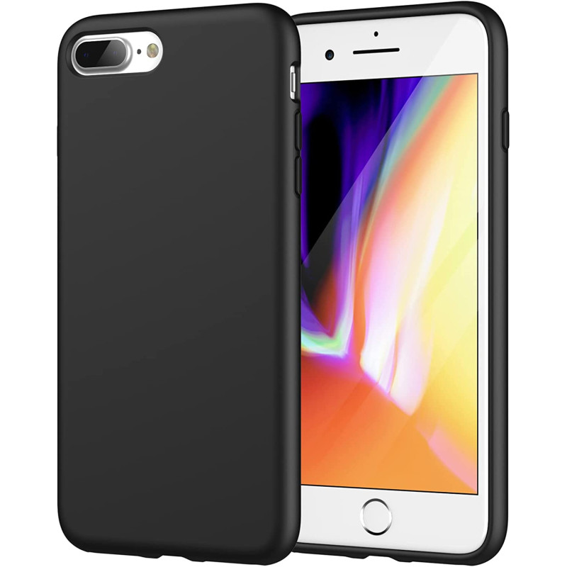 Husa Screen Geeks Soft Touch Apple iPhone 7 Plus [Black]