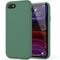 Husa Screen Geeks Soft Touch Apple iPhone 8 [Dark Green]