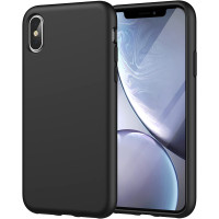 Husa Screen Geeks Soft Touch Apple iPhone XS [Black]