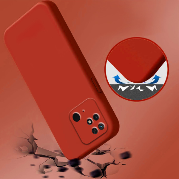 Husa Screen Geeks Soft Touch Xiaomi Redmi 10C [Red]