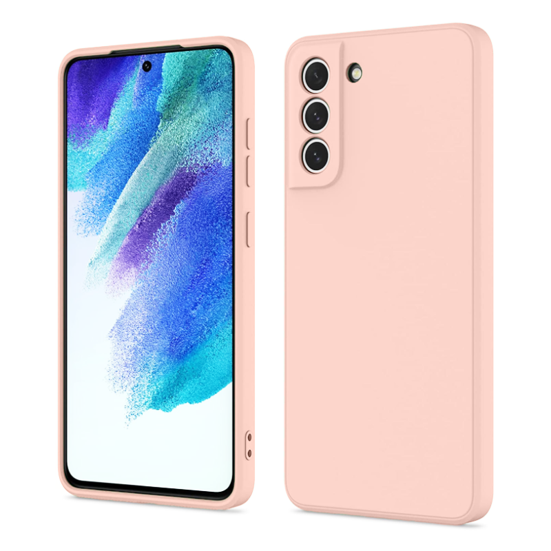 Husa Screen Geeks Soft Touch Samsung Galaxy S21 FE [Pink-Sand]
