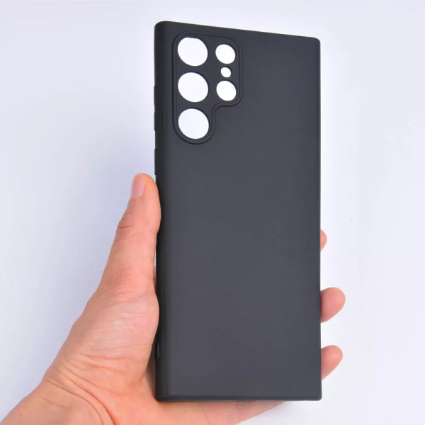 Husa Screen Geeks Solid Samsung Galaxy S22 Ultra [Black]