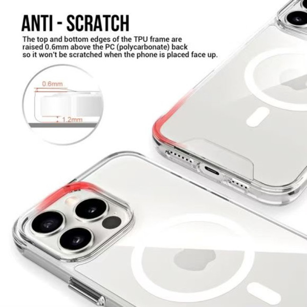 Husa Space Magsafe Case Iphone 16 Pro Max [Transparent]