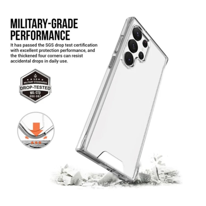 Чехол Space Case Samsung Galaxy S23 Ultra [Transparent]