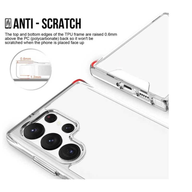 Чехол Space Case Samsung Galaxy S23 Ultra [Transparent]