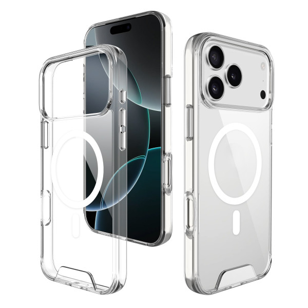 Husa Space Magsafe Case Iphone 17 Pro Max [Transparent]
