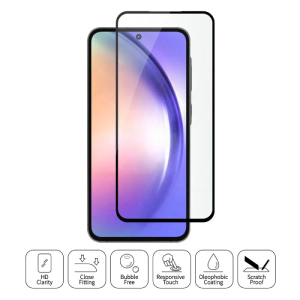 Sticla protectoare Screen Geeks 4D Samsung Galaxy A35 [Black]