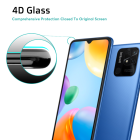 Защитное стекло Xiaomi Redmi 10C Screen Geeks 4D [Black]