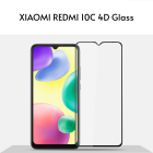 Защитное стекло Xiaomi Redmi 10C Screen Geeks 4D [Black]