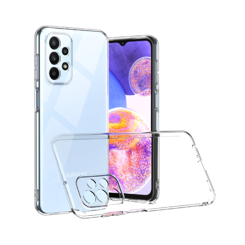 Husa Screen Geeks Tpu Ultra Thin Samsung Galaxy A23 [Transparent]