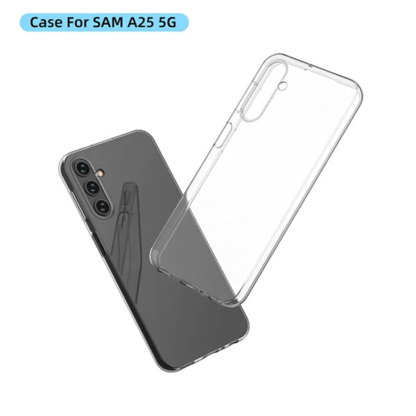 Husa Screen Geeks Tpu Ultra Thin Samsung Galaxy A25 [Transparent]