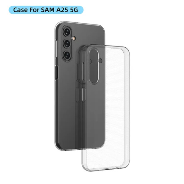 Husa Screen Geeks Tpu Ultra Thin Samsung Galaxy A25 [Transparent]