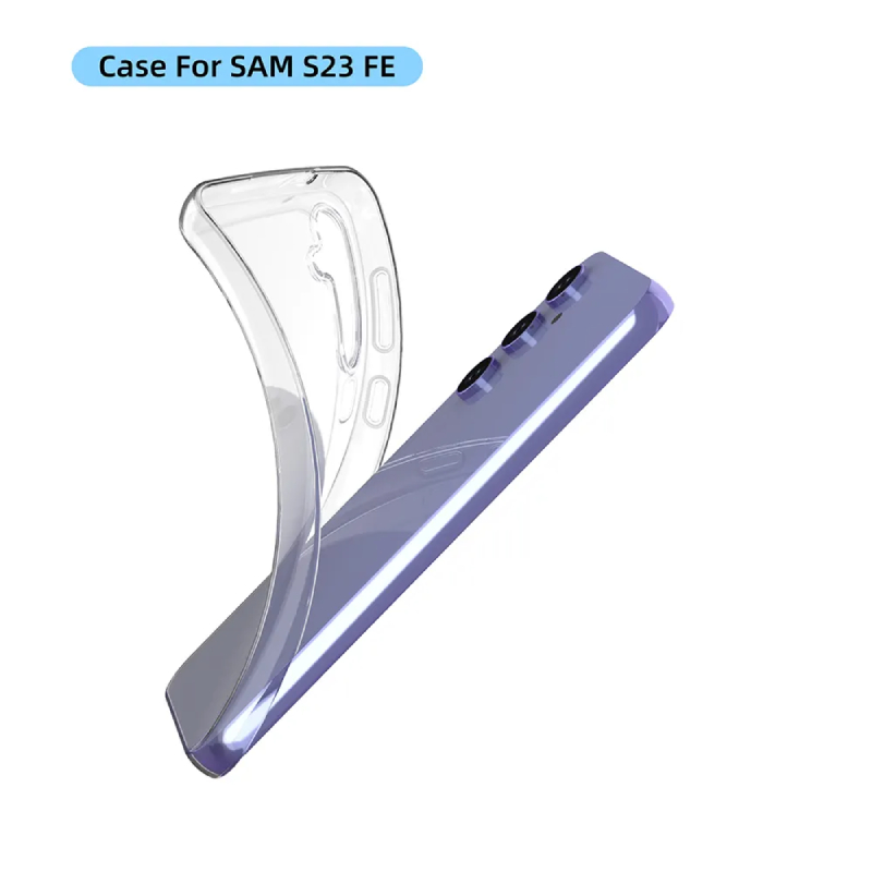 Чехол Screen Geeks Tpu Ultra Thin Samsung Galaxy S23 FE [Transparent]